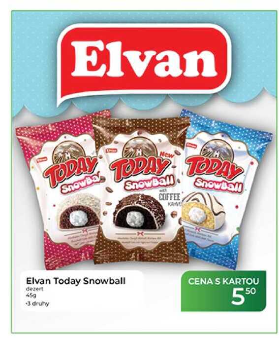 Elvan Today Snowball dezert 45g 