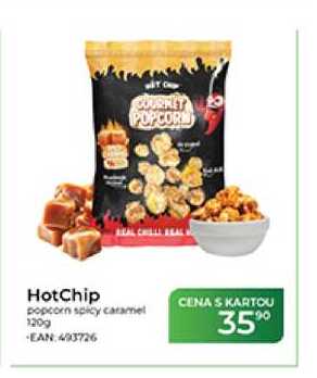 HotChip popcorn spicy caramel 120g 