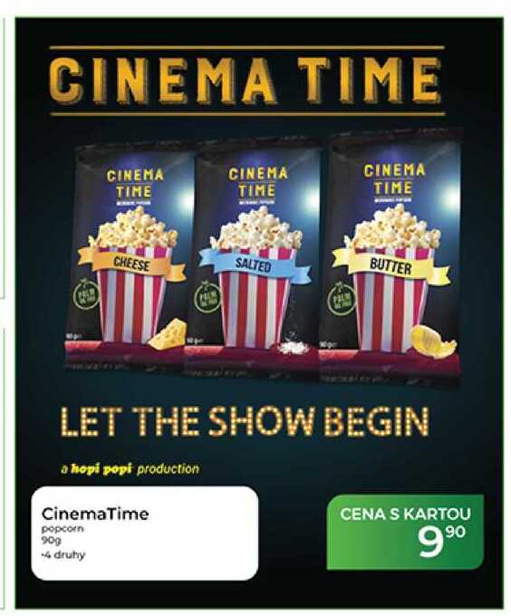 CinemaTime popcorn 90 g