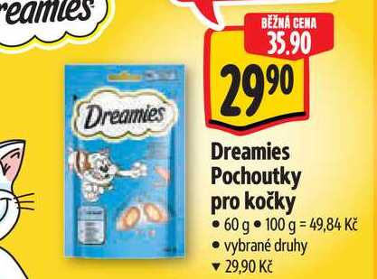 Dreamies Pochoutky pro kočky 60 g