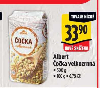   Čočka velkozrnná   500 g 