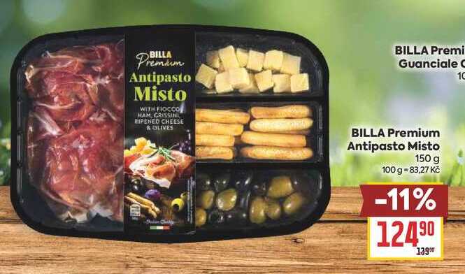 BILLA Premium Antipasto Misto 150 g