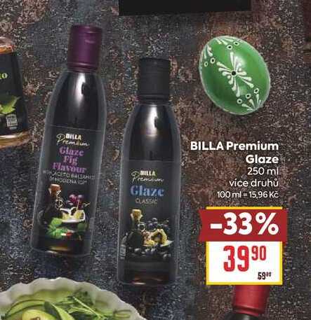 BILLA Premium Glaze 250 ml 