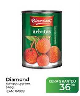 Diamond kompot Lychees 540 g