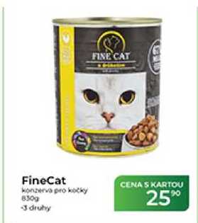 FineCat konzerva pro kočky 830 g