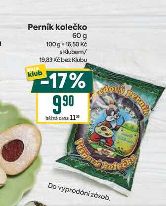 Perník kolečko 60 g