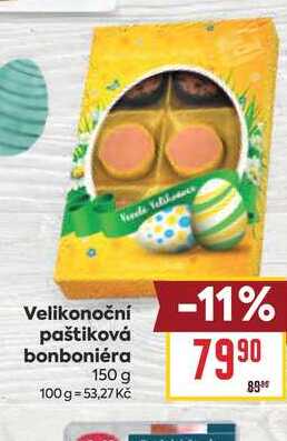 Velikonoční paštiková bonboniéra 150 g