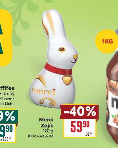 Merci Zajíc 120 g