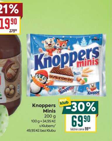 Knoppers Minis 200 g