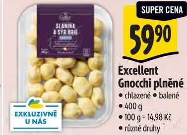 Excellent Gnocchi plněné, 400 g