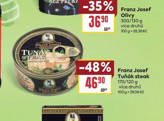 Franz Josef Tuňák steak 4690 170/120g