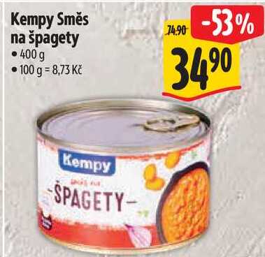 Kempy Směs na špagety, 400 g