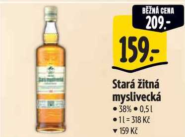 Stará žitná myslivecká, 0,5 l