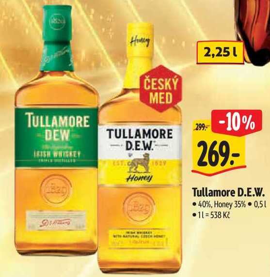Tullamore D.E.W., 0,5 l