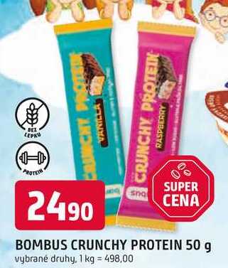 BOMBUS CRUNCHY PROTEIN 50 g 