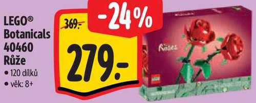 LEGO® Botanicals 40460 Růže 