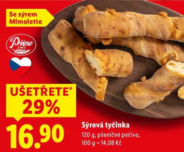 Sýrová tyčinka, 120 g
