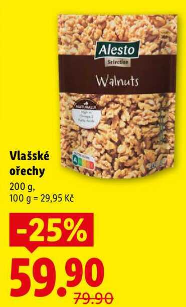 Vlašské ořechy, 200 g