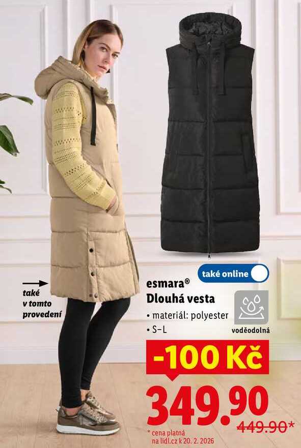 esmara Dlouhá vesta