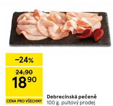 Debrecínská pečeně, 100 g