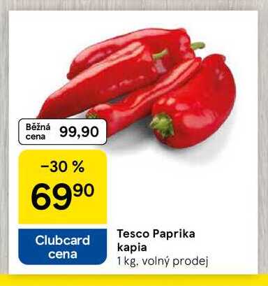 Tesco Paprika kapia, 1 kg