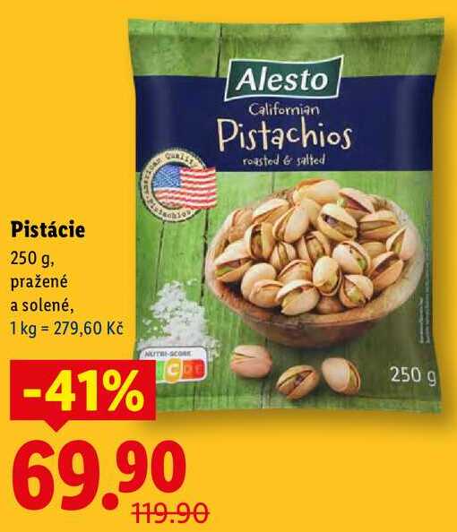 Pistácie, 250 g