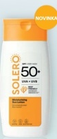 SOLERO Hydratační mléko na opalování SPF50+ 200 ml
