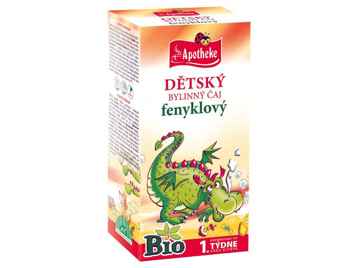 Apotheke Dětský Bylinný čaj Fenyklový Bio 20x1.5g
