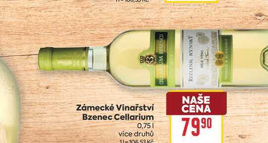Zámecké Vinařství Bzenec Cellarium 0,75l