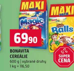 BONAVITA CEREÁLIE SUPER 600 g vybrané druhy 