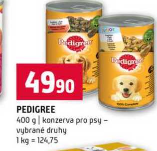 PEDIGREE 400 g konzerva pro psy vybrané druhy