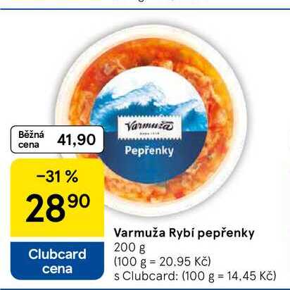 Varmuža Rybí pepřenky, 200 g
