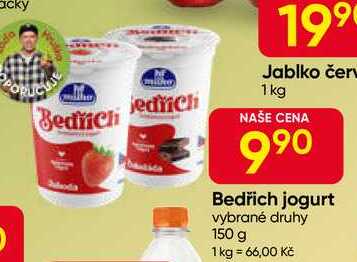 Milko Bedřich jogurt vybrané druhy 150 g 