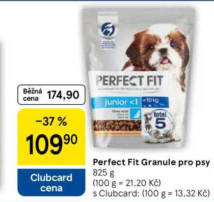 Perfect Fit Granule pro psy, 825 g