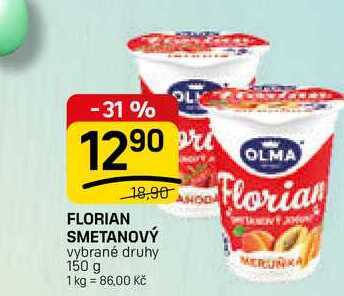 FLORIAN SMETANOVÝ vybrané druhy 150 g 