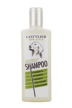 Gottlieb šampon s makadamovým olejem vaječný 300ml pes