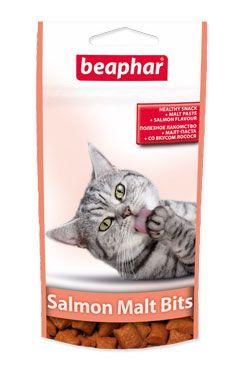 Beaphar pochoutka Malt Bits losos 35g