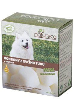 Natureca Bonbóny z ovčího tuku s lososem mini 250g
