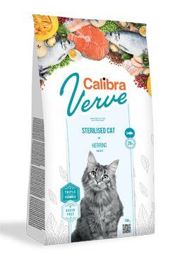 Calibra Cat Verve Gf Sterilised Herring 750g
