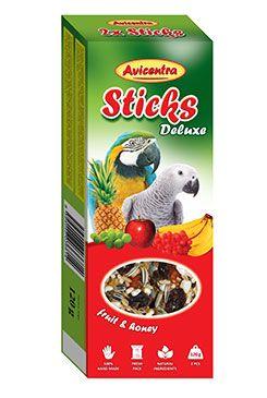Avicentra tyčinky velký papoušek - ovoce med 2ks