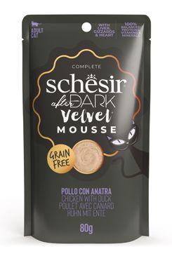 Schesir Cat Kapsa After Dark Velvet mousse Kuře/kachn80g
