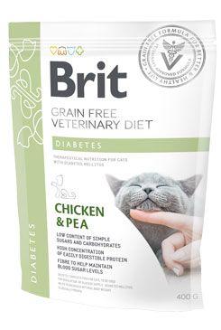Brit Vd Cat Gf Diabetes 400g