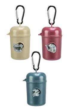 Pouzdro plast sáčky na psí exkrement 2x20ks Trixie