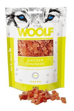 Woolf pochoutka chicken chunkies 100g