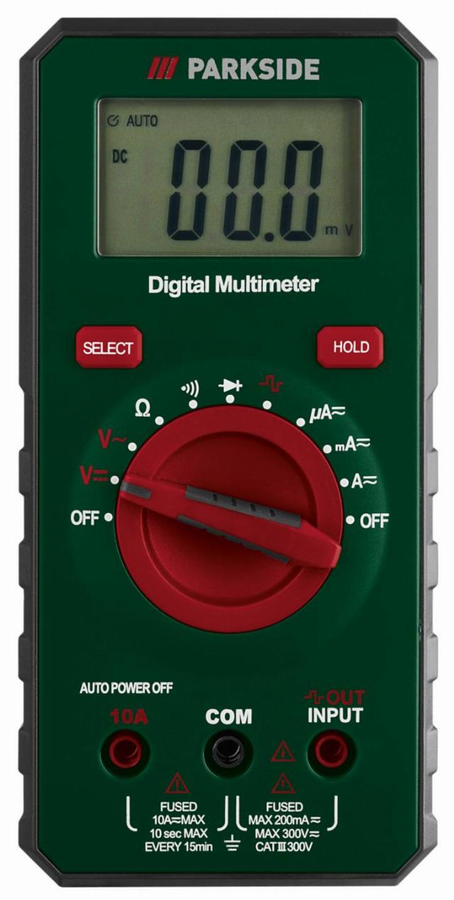 PARKSIDE Digitální multimetr PDAM 300 B1
