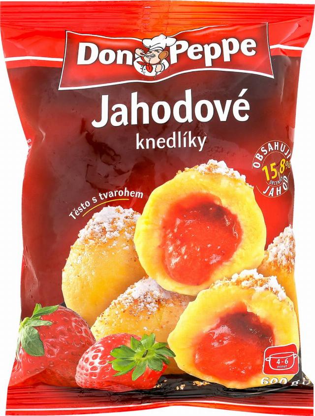 Don Peppe jahodové knedlíky