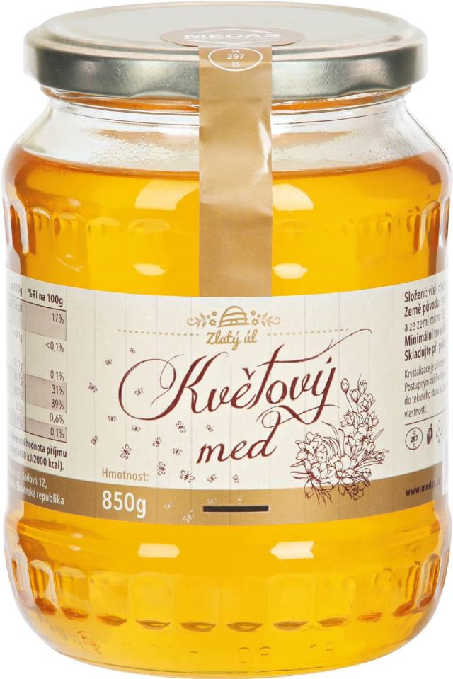 Zlatý úl Med květový