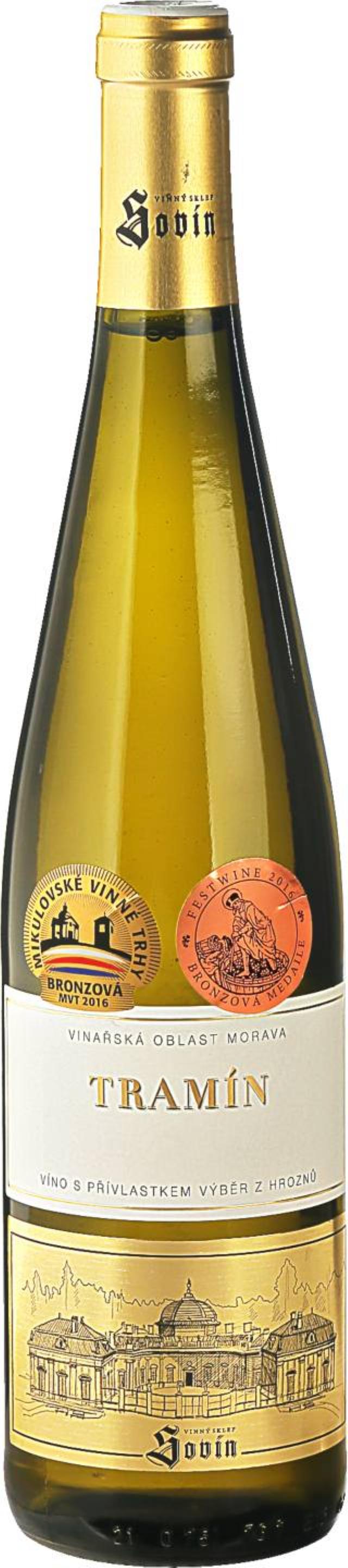 Sovín „Chateau" Víno různé druhy