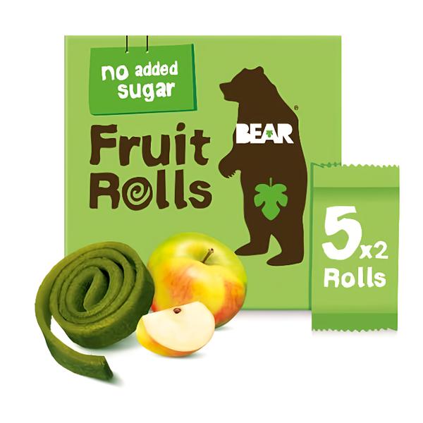 Bear Fruit Rolls ovocné plátky Jablko 5x20g