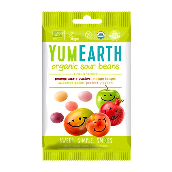 YumEarth BIO Kyselé želé bonbony